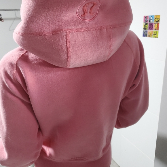 PINK LULULEMON SCUBA HOODIE - Picture 3 of 5